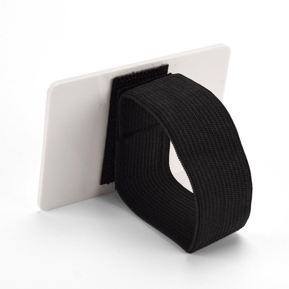 Minnieouse Bandeja de pestañas postizas de 7-14mm, palé de extensión de cristal, soporte de placa de mano, herramienta de paleta, tira plantillas de cejas