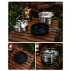 thumbnail image 3 of Stainless Steel Pot Pan Kettle Set Multi-Purpose Cooking Accessories Camping Accessories, 3 of 5