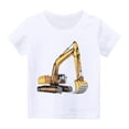thumbnail image 4 of Grrvtrz T-Shirts d'Été pour Garçon à Col Rond Imprimé, Manches Courtes, T-shirt pour Enfants Doux et Confortable, T-Shirts Basiques, Coupe Régulière, pour 3-14 Ans, 4 of 6
