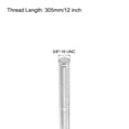 thumbnail image 2 of Tige Entièrement Filetée M10 x 305mm Pas de 16mm Acier Inoxydable 304 Main Droite 4 Pcs, 2 of 7