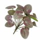 thumbnail image 4 of Hojas de follaje artificial Simulación de plástico Decoración de vegetación Oficina en casa Decoración de plantas falsas, Rosa púrpura Yuarrent HA8164-05B, 4 of 6