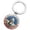 B, variant on Independence Day Keychains, 2.4" Key Ring Pendant 4th of July Decorations, 250th Anniversary Keychain Memorial Day Decorations, Patriotic Decor for Women Men Car Key Ring Bag Purse