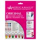 thumbnail image 1 of Americanails Mini tapete de entrenamiento de uñas acrílicas - Hoja de entrenamiento de silicona para principiantes Aplicar uñas acrílicas con plantilla de almohadilla enrollable flexible Hoja de traba, 1 of 5