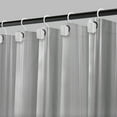 thumbnail image 1 of Cortina de baño Moorefield Flowers 183x183 cm con ojales negros, dobladillo magnetico y tacto suave, Transparente, 1 of 7