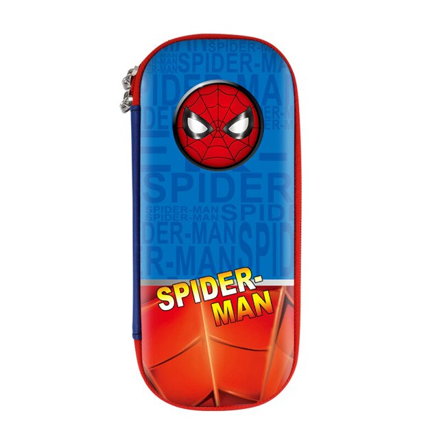 Estuche de lápices de Spiderman para oficina y escuela, funda de superhéroe de Marvel, bolsa de lápices de película, bolsa de bolígrafos para niños, regalo de papelería para estudiantes Fivean unisex