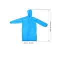 thumbnail image 2 of BESTYASH Impermeable Largo Para Y Mujer Con Capucha Poncho Resistente Para Camping Y Senderismo, 2 of 7
