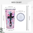 thumbnail image 4 of Christian Gifts for Women-Scripture Bible Verse Inspiration Religious Gifts for Women-Birthday Gifts For Women, Mom, Friend, Sister - 20 Oz Stainless Steel Tumbler with Lid and Straw Mothers Day Gifts, 4 of 6