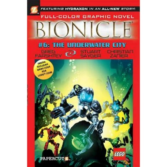 Pre-Owned Bionicle #6: The Underwater City (Paperback) 1597071560 9781597071567