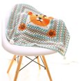 thumbnail image 3 of Toystoory Segmento de hilo de algodón arcoíris de 115g teñido 5 hebras de hilo de algodón de leche DIY tejido a mano sofá cojín almohada hilo Tela de costura y artesanía Mar azul de Sangtian Toystoory HA001410-08, 3 of 6
