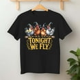 thumbnail image 2 of Tonight We Fly Witch Chicken Halloween Costume – T-Shirt / Hoodie / Sweatshirt – Halloween – Family & Friends, 2 of 6