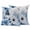 Blue Snow, variant on Purple Boho Outdoor Pillow Covers 16"x16" Set of 2,Waterproof Throw Pillow Covers for Patio Furniture,Mantoro Flower Modern Abstract Bohemian Floral Decorative Cushion Pillowcases for Garden Sofa