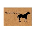 thumbnail image 1 of Tapis de Porte en Fibre de Coco 16x24 Pouces pour Entrée Extérieure, Tapis de Porte Intérieur Antidérapant, Accessoires Naturels pour Entrée, Porte d'Entrée, Patio, Porche, Intérieur Extérieur, 1 of 6