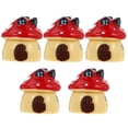 thumbnail image 1 of CIMAXIC Maisons de Champignons 5 Pcs Maisons de Champignons Miniatures en Résine Exquise Jouets de Champignons de Dessin Animé,0,79"X0,98"X0,98 Pouces, 1 of 5