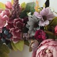 thumbnail image 4 of Yuarrent Guirnalda de puerta delantera de flores artificiales de peonías de simulación Festival de verano hecho a mano para fiesta de Decoración, 4 of 6