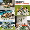 thumbnail image 3 of St Patrick's Day Outdoor Rug 3x5 Ft, Non Slip Washable Area Rug, Green Lucky Shamrock Love Spring Beige Patio Rugs Carpet Runner, Large Floor Mat for Indoor/Outdoor Deck Porch Camping, 3 of 8
