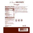 thumbnail image 6 of Monin - Pineapple Syrup, Enjoy Tangy Sweet Pineapple Aroma and Authentic, Fresh Squeezed Pineapple Juice Flavor. Great for, Cocktails, Smoothies, Sodas and Lemonades (750 ml, 25.4 fl.oz), 6 of 6
