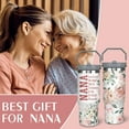 thumbnail image 6 of 30oz Grandma Tumbler with Handle and Straw, Stainless Steel Insulated Nana Cup with Top Handle and Lid, Grandma Coofee Mug Christmas Birthday Gifts for Grammy/Gigi/Mimi, 6 of 6