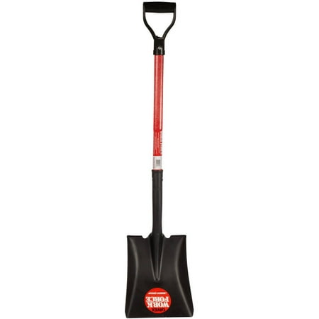 Square Shovel D Handle Emsco Group 1236-1 Workforce Square Point Shovel, 28