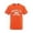 Orange, variant on NinXxx Men's York Letter Print Casual Loose Summer Breathable Top Green S Green S