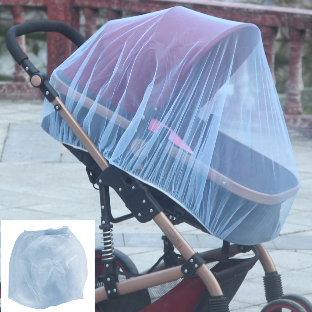 Toddler Stroller Pushchair Pram Mosquito Fly Insec Net Mesh Buggy Cover for Baby 