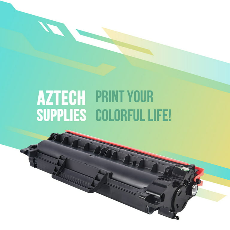AAZTECH 1-Pack Black Toner Cartridge Compatible for Brother TN-760