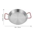 thumbnail image 2 of TABLZONE Kitchen Gadget Stainless Steel Frying Pan with Nonstick Coating for Home Cooking, 2 of 7