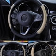 thumbnail image 6 of 38cm Car Steering Wheel Cover Auto Steering Wheel Braid On The Steering Wheel Cover Universal Car Accessories, 6 of 8