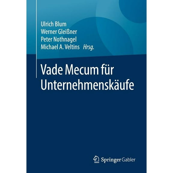 Vade Mecum FÃ¼r UnternehmenskÃ¤ufe, (Paperback)