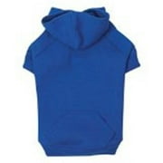 Zack & Zoey Basic Hoodie for Dogs, 20" Large, Nautical Blue