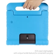 Dteck Handle Case For Lenovo Yoga Smart Tab YT-X705 Yoga Tab 5 YT-X705F 10.1 Inch Tablet 2019 , Heavy Duty EVA Foam Shockproof Rugged Kids Case Child Proof Cover With Stand, Blue