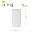 thumbnail image 3 of True Flexi Highball Tumblers, Shatterproof Silicone Tumblers 19 oz Set of 2, 3 of 5