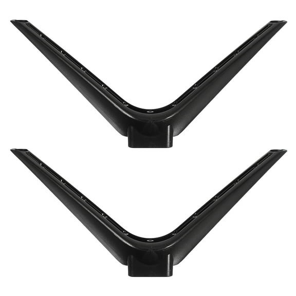 Hemobllo 1Set No Drill  Stand Bracket Black Stable Support Base for Home Use