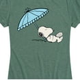 thumbnail image 3 of Peanuts - Lazy Snoopy - Women's Short Sleeve Graphic T-Shirt, 3 of 6