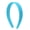 Blue, variant on Motique Accessories Red 2-inch Wide Hard Plastic Headband with Teeth Women and Girls Hairband