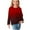 Red, variant on AherBiu Girls Tops Fall Crewneck Long Sleeve Kids Tshirts Gradient Color Casual Loose Fitted Toddler Tunic
