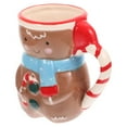 thumbnail image 4 of Snowman Cereal Cup Christmas Breakfast Cup Christmas Mug Christmas Gift Mug Soup Cup, 4 of 6