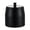 Black, variant on Silver Stainless Steel Ashtray With Secure Lid, Windproof Rainproof Design For Patio, Deck, And Outdoor Smoking Area, 3.93X3.81X3.81In 0.81Lb