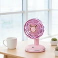 thumbnail image 6 of Kbndieu USB Desk Fan, Small Quiet Powerful 3 Speeds, Personal Mini Portable Desktop Table Fans, Cooling for Home Office Car Travel Indoor Outdoor, 6 of 6