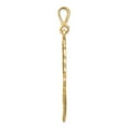 thumbnail image 2 of Real 14kt Yellow Gold Filigree Lions Head Pendant; for Adults and Teens; for Women and Men, 2 of 3