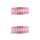 thumbnail image 4 of Vogacara 24 piezas de uñas artificiales extralargas prensa en envoltura completa puntas de uñas postizas decoración de mujeres para mujeres niñas rojo 2piezas Vogacara CBP456228, 4 of 5