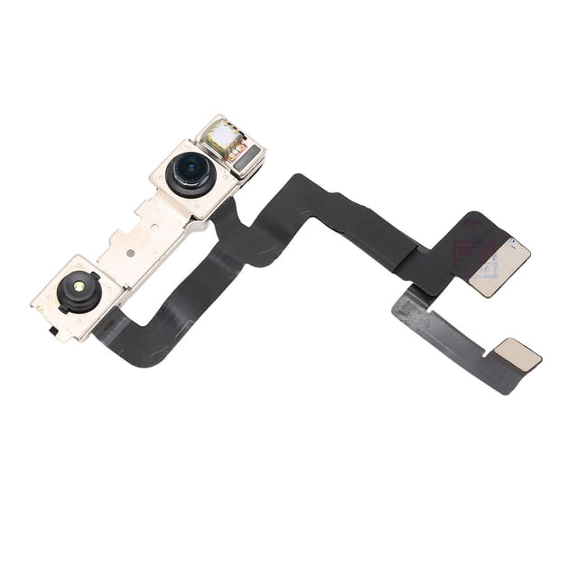 Módulo de reemplazo de cámara frontal con cable flexible y sensor de luz para reparación de iPhone 11