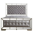 thumbnail image 5 of Glory Furniture Hollywood Hills G8105A-QB Queen Bed , Silver Champagne, 5 of 7