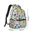 thumbnail image 2 of Yiaed Playing Video Games Print School Backpack College Backpack Daypacks for Students High School Spacious and Durable Daypack for Work and Travel-One Size, 2 of 6