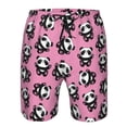 thumbnail image 3 of Logiee Cute Panda Print Mens Swim Trunks Quick Dry Board Shorts,Breathable Hawaii Beach Shorts Swimwear Bathing Suits-, 3 of 6
