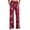 Red, variant on ALLLIST Ladie Pajamas Pants Cotton Bottoms Comfortable Floral Red Home Clothes Loungewear Women