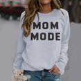 thumbnail image 2 of Vedolay Women's Fashion Hoodies Hoodies for Women 2023 Oversized Sweatshirt Crew Neck Long Sleeve Casual Pullover Fall Clothes,Gray XL, 2 of 3