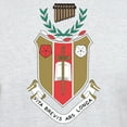 thumbnail image 3 of CafePress - Sigma Alpha Iota Colored Crest T Shirt - Men's Classic Graphic T-Shirt, 3 of 4