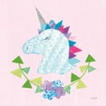 thumbnail image 3 of Gango Home Decor Contemporary Unicorn Power III & IV by Courtney Prahl (Ready to Hang); Two 12x12in Brown Framed Prints, 3 of 5