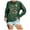 Green, variant on Womens Sweatshirts Long Sleeve Graphic Printed Crew Neck Tops Fall Fashion 2025 Pullover Sweaters Winter Clothes