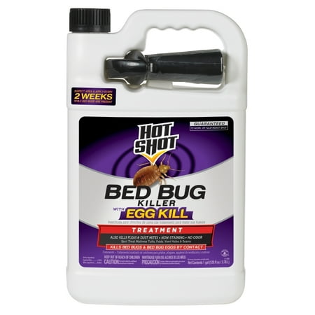 Hot Shot Bed Bug Killer with Egg Kill, Ready-to-Use, (The Best Bed Bug Treatment)